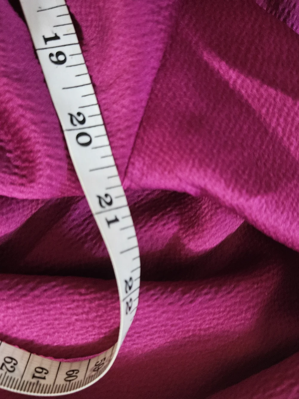 Express Magenta V-Neck Peplum Blouse P42